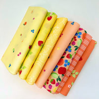 Fruit Salad Custom Fat Quarter Bundle Sunshine Cantaloupe by Corey Yoder for Moda Fabrics | 7 FQs | Curated Bundle