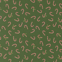 PRESALE Holiday Cheer Candy Cane Evergreen Yardage by Stacy Iest Hsu for Moda Fabrics | 20975 14