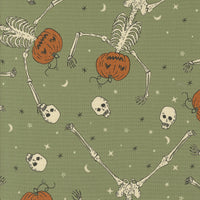 Home Sweet Haunt Moss Yardage by Stacy Iest Hsu for Moda Fabrics | 20913 15