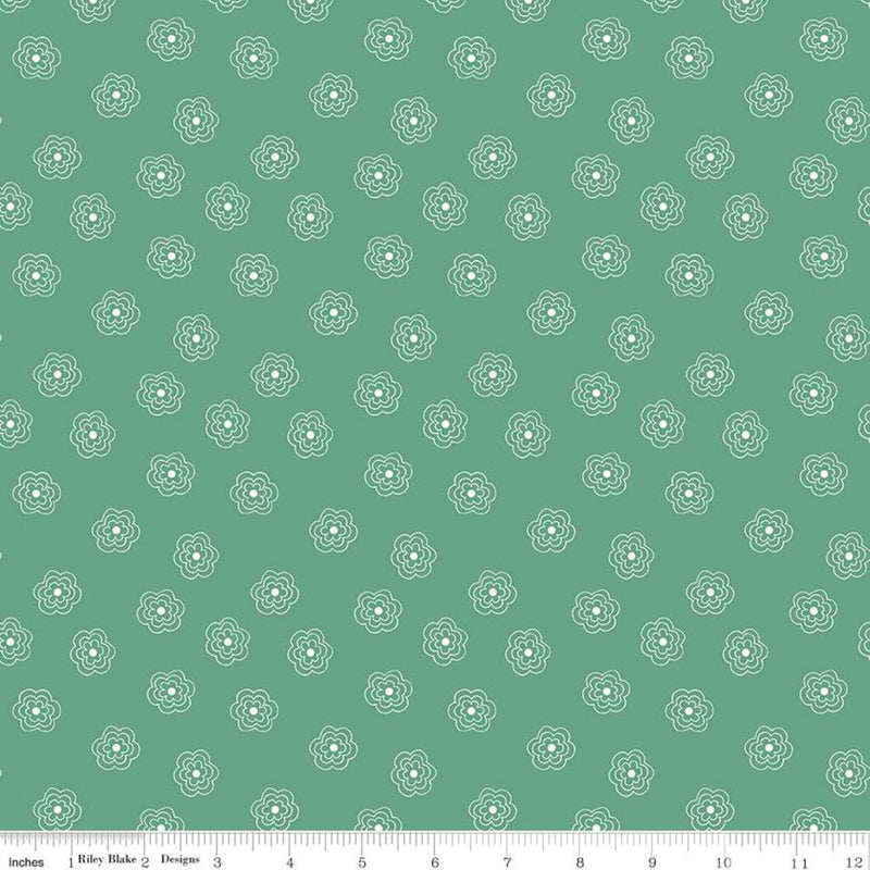 Bee Basics Alpine Blossom Yardage by Lori Holt for Riley Blake Designs |C6404 ALPINE