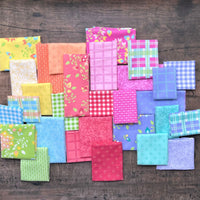 Sherbet Sunshine Flannel Charm Pack 5" by Corey Yoder for Moda Fabrics | 42 Precut 5" Squares