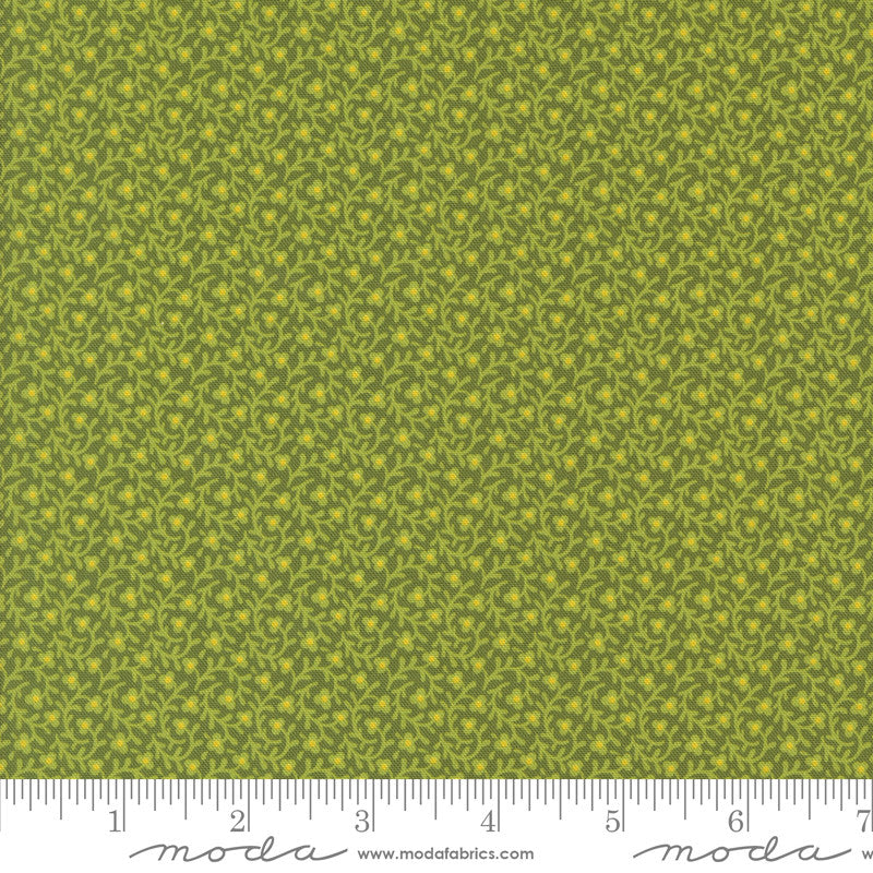 Sallys Stitches Creeping Thyme New Leaf Yardage by Betsy Chutchian for Moda Fabrics | 31714 19