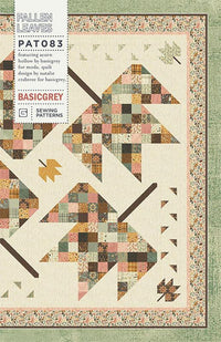 PRESALE Fallen Leaves Custom Quilt Kit With Acorn Hollow by BasicGrey for Moda Fabrics