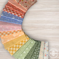Pastel Prairie Custom Fat Quarter Bundle by My Sew Quilty Life for Moda Fabrics  | Curated Bundle | 18 Fat Quarters