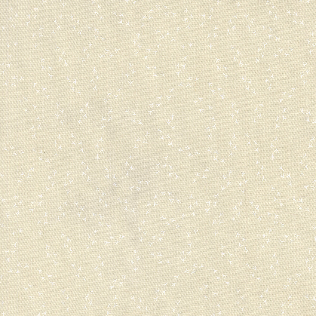 PRESALE The Henhouse Chicken Feet Cloud White Yardage by Gingiber for Moda Fabrics | 48438 31