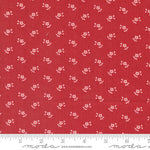 Grand Haven Calico Daisy Cherry Yardage by Minick & Simpson for Moda Fabrics | 14984 14