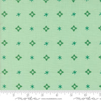 Tiny Christmas Christmas Star Mint Yardage by Lizzy House for Moda Fabrics | 37135 16