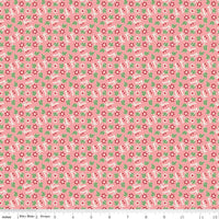 Mercantile Coral Memories Yardage by Lori Holt for Riley Blake Designs | C14390 CORAL
