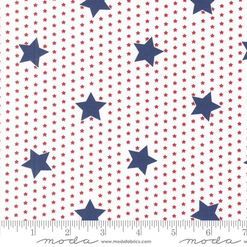 PRESALE Star Spangled Salute Stars Patriotic by April Rosenthal of Prairie Grass for Moda Fabrics | 24171 11