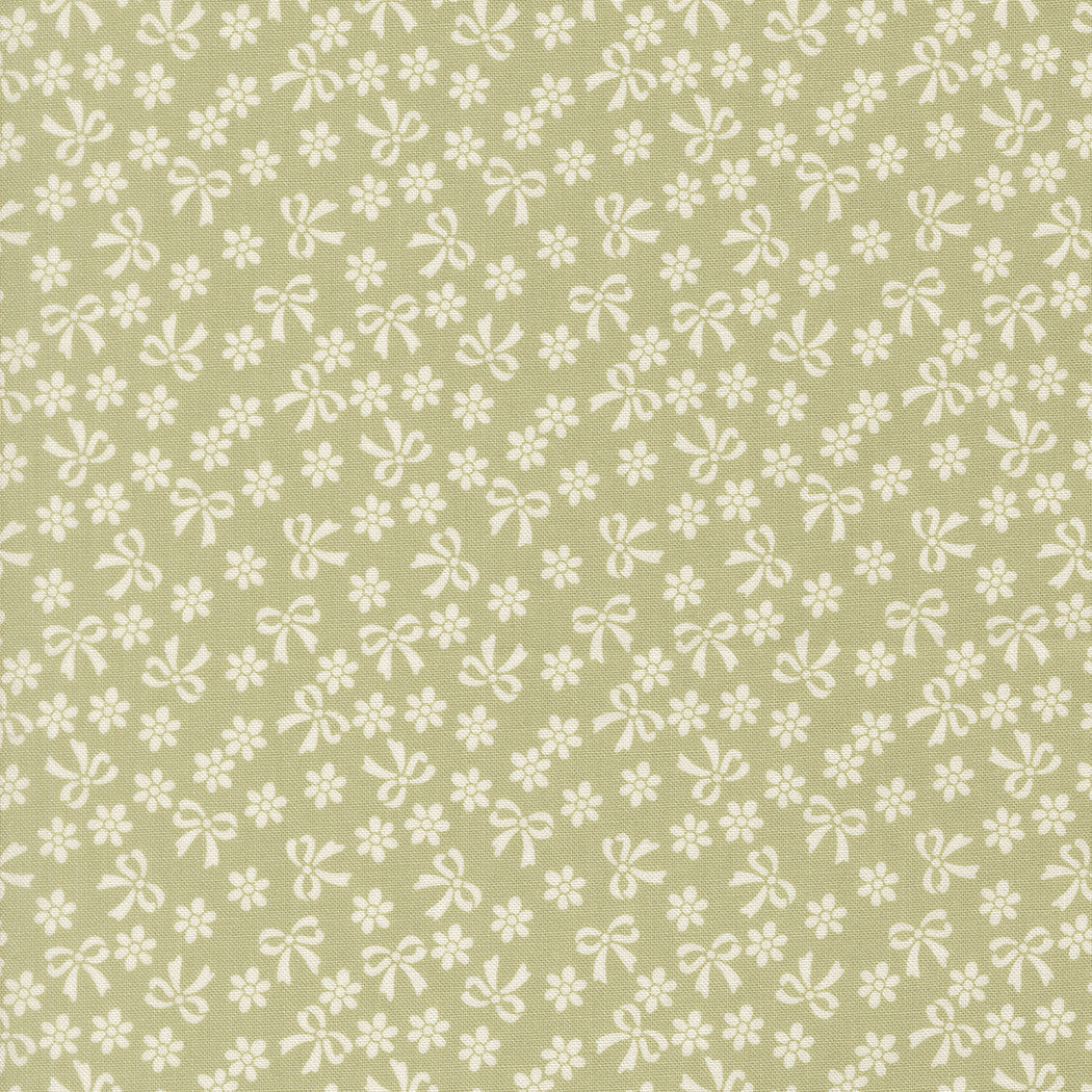PRESALE Handmade Sweetness Bows Daisies Pear Yardage by Heather Briggs of My Sew Quilty Life for Moda Fabrics | 31793 19