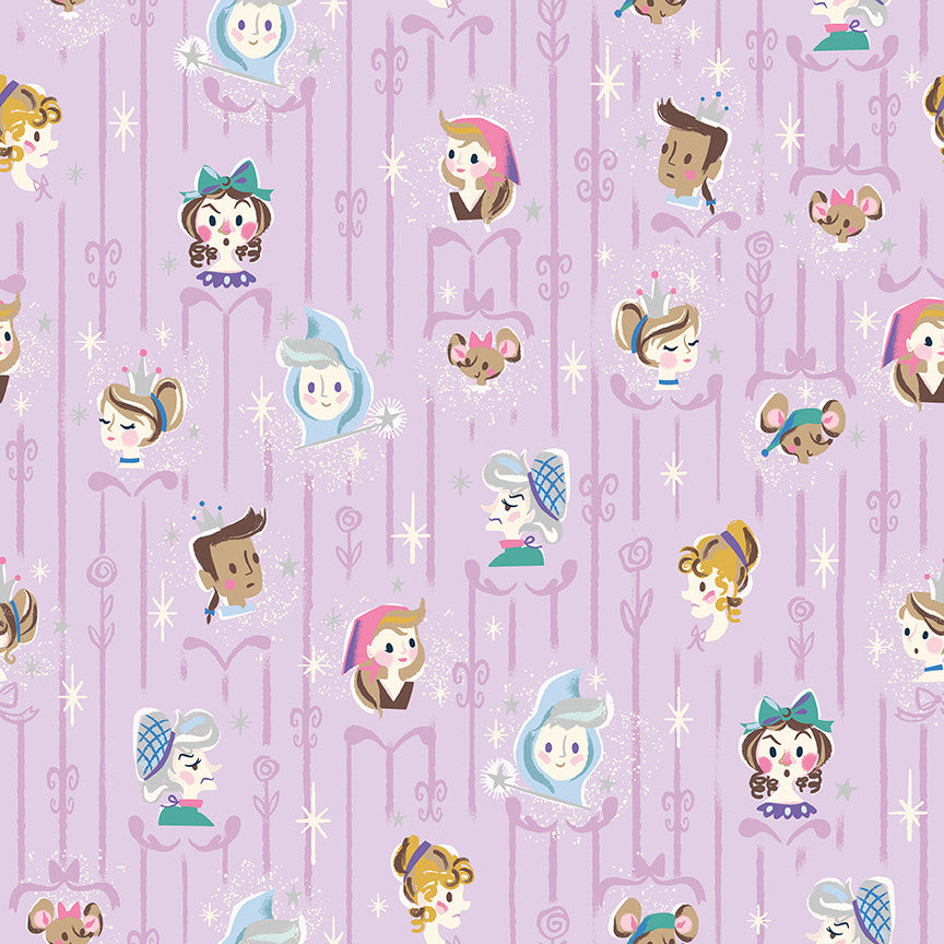 PRESALE Wishes Cast Vanity Sparkle Yardage by Jill Howarth for Riley Blake Designs | SC18071-VANITY