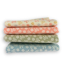 Fat Quarter Bundle Bows Daisies | Handmade Sweetness by Heather Briggs of My Sew Quilty Life | 4 Fat Quarters | Curated Bundle