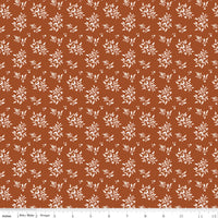 PRESALE Before the Bloom Juniper Rust Yardage Danelys Sidron for Riley Blake Designs | C18065-RUST