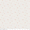 Albion Cream Floral Plaid Fat Quarter by Amy Smart for Riley Blake Designs | C14596 CREAM | FAT QUARTER REMNANT