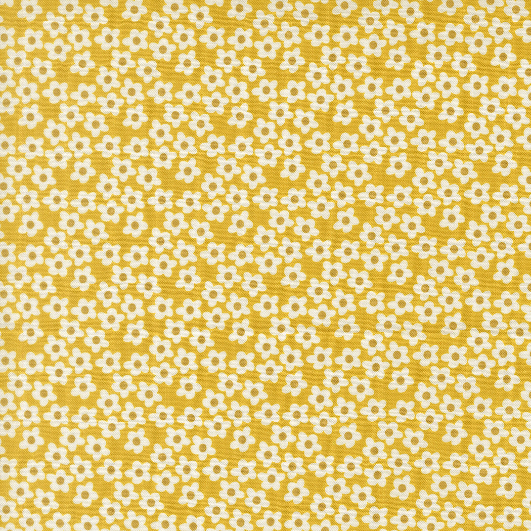 PRESALE Popcorn Popcorn Flowers Orange Yardage by Elizabeth Hartman for Moda Fabrics | 51282 25