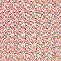 PRESALE Farmers Daughter Daisy Coral Yardage by Lori Holt of Bee in My Bonnet | C17161-CORAL