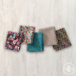 Liberty Fabrics Heirloom Collection 4 Custom Fat Quarter Bundle for Riley Blake Designs | Curated bundle 5 FQs