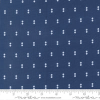 PRESALE Blueprint Dots Navy Yardage by Camille Roskelley for Moda Fabrics | 55334 16