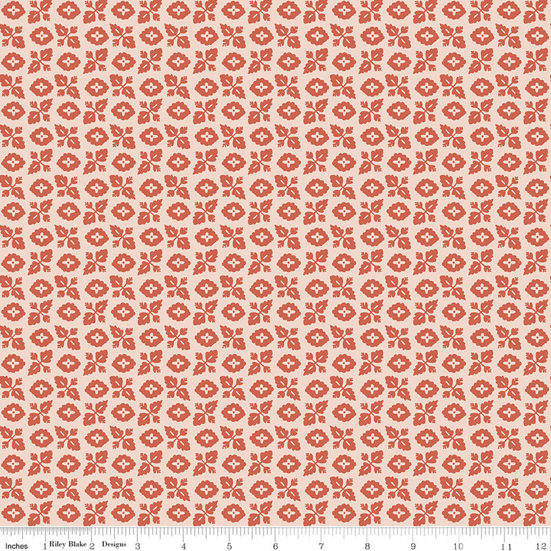 Ivy Reese Garden Blush Yardage by Deena Rutter for Riley Blake Designs | C16602-BLUSH