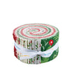 PRESALE Mistletoe & Holly 2 1/2" Rolie Polie by Beverly McCullough for Riley Blake Designs | 40 Precut 2.5" Strips | RP-16400-40