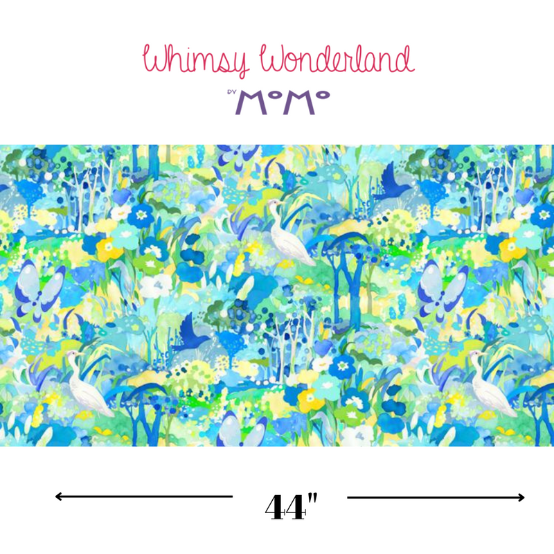 Whimsy Wonderland Breeze Scenic Landscape Yardage by MoMo for Moda Fabrics |33650 12