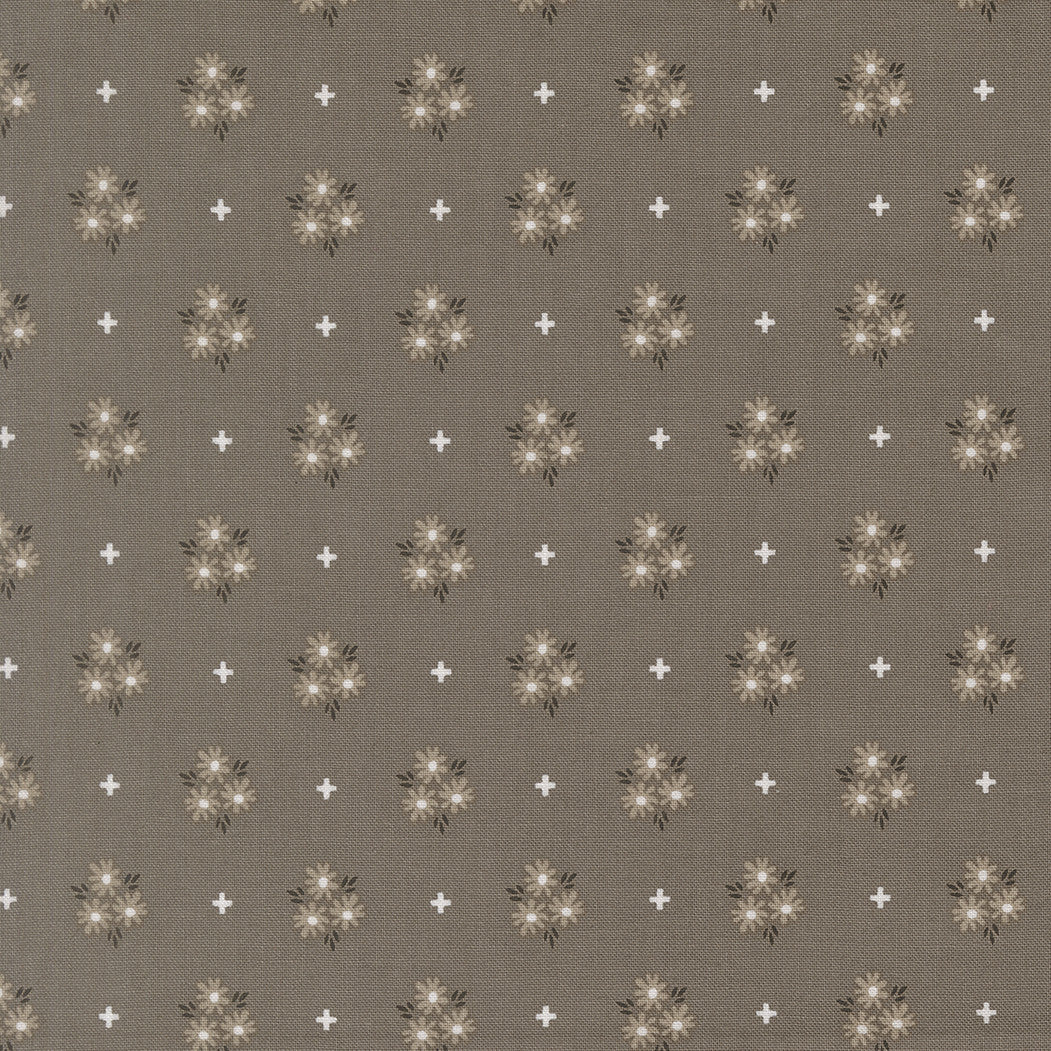 PRESALE Birch and Willow Blooms SlateYardage by Sherri & Chelsi for Moda Fabrics | 37722 17