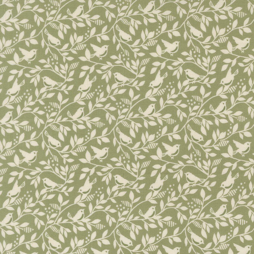 PRESALE True Love Birds of A FeatherFern Yardage by Lella Boutique for Moda Fabrics | 5264 15