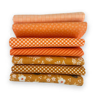 Fat Quarter Bundle Golden Amber | Birch and Willow by Sherri & Chelsi for Moda Fabrics | 7 Fat Quarters | Curated Bundle