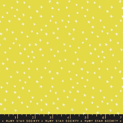 Good Spirits Citron Mini Starry by Ruby Star Society Halloween Fabric| RS5142 14G | Cut Options