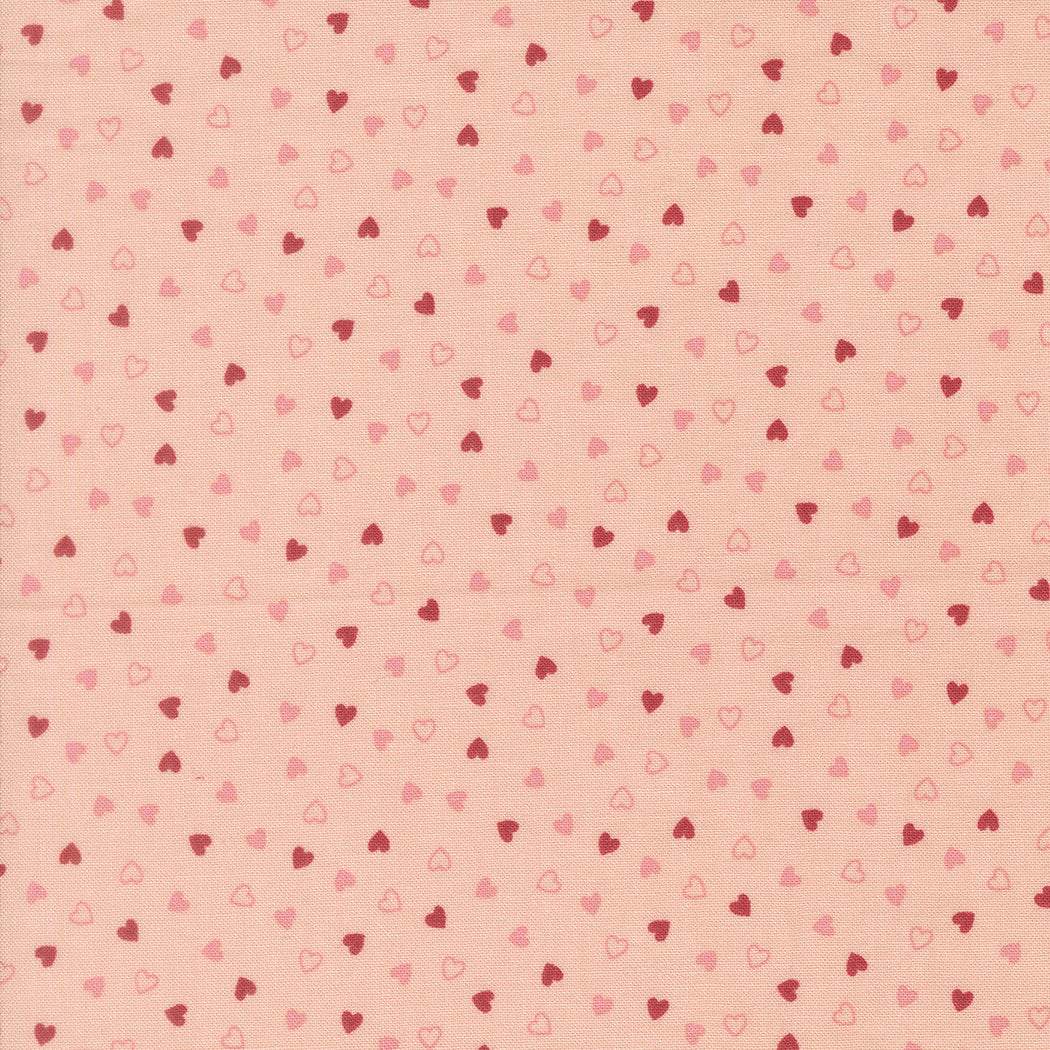 PRESALE Je T'aime Sweetness Blush Yardage by Stacy Iest Hsu for Moda Fabrics | 20997 12