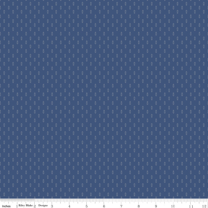 PRESALE Before the Bloom Mira Denim Yardage Danelys Sidron for Riley Blake Designs | C18066-DENIM