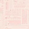 PRESALE TYPE/ography Background Coral Yardage by Lori Holt of Bee in My Bonnet for Riley Blake Designs | C16851-CORAL