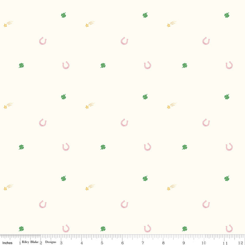 Hush Hush 5 Lucky Charms Yardage by Melissa Mortenson for Riley Blake Designs | C16953-CHARMS