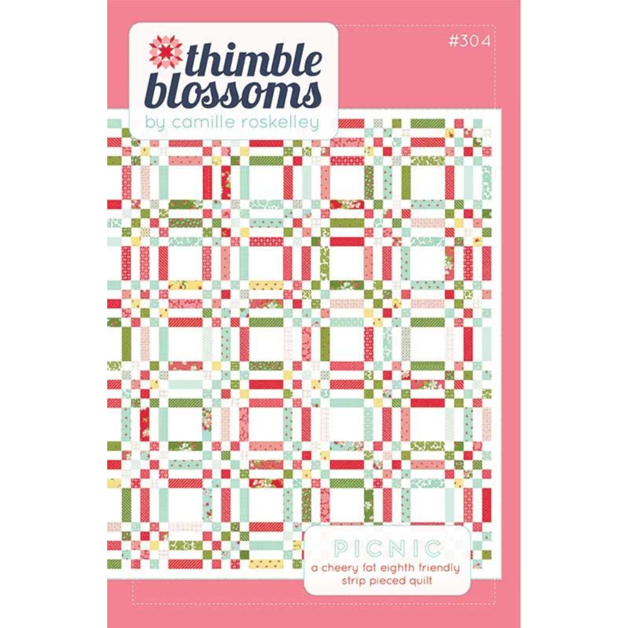 PRESALE Picnic Quilt Kit With Bloomsberry by Camille Roskelley for Moda Fabrics | Quilt Size 76" x 76"