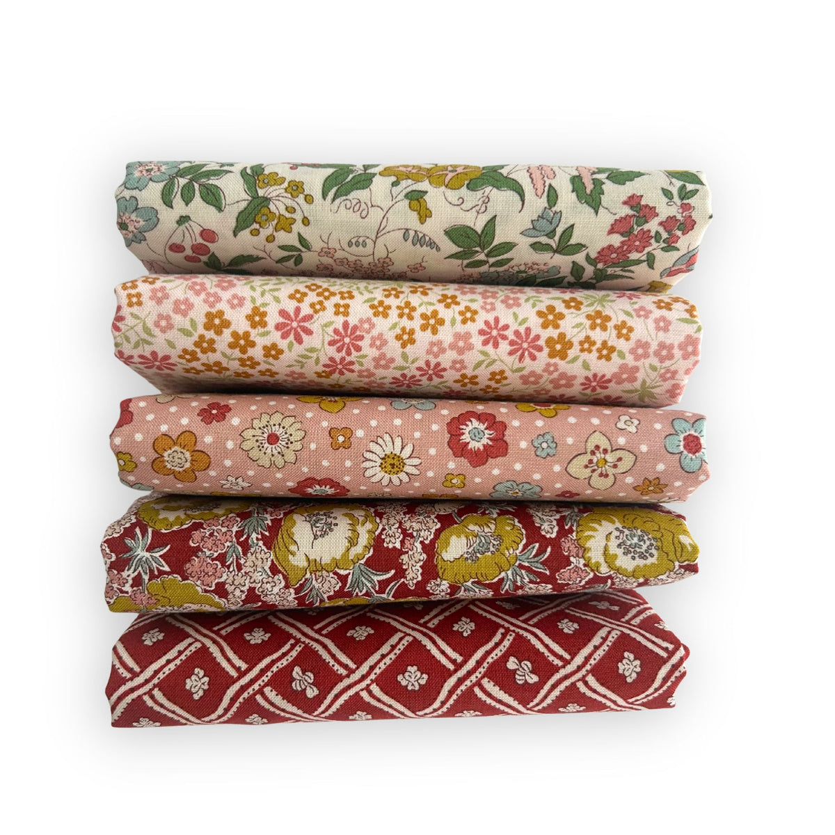 Half Yard Bundle | Meadow Flowers by Liberty Fabrics for Riley Blake Designs | 5 Half Yard Cuts | Curated Bundle
