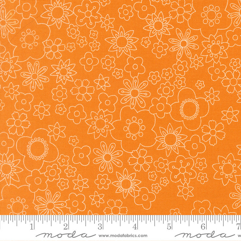 Happy Daze Petal Power Sunrays Yardage by Chloe’s Closet for Moda Fabrics | 33841 24