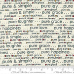 Vintage Cream Pure and Simple Yardage by Sweetwater for Moda Fabrics | 55651 11