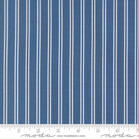 A Cat Named Stitch Stripe Sea Yardage by Camille Roskelley for Moda Fabrics | 55344 14