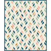 The Sybil Quilt Custom Quilt Kit With Reimagined Landscapes by Jen Hewett for Ruby Star Society | Quilt Size 64" x 76"