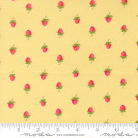 PRESALE Bloomsberry Berries Buttermilk Yardage by Camille Roskelley for Moda Fabrics | 55352 12