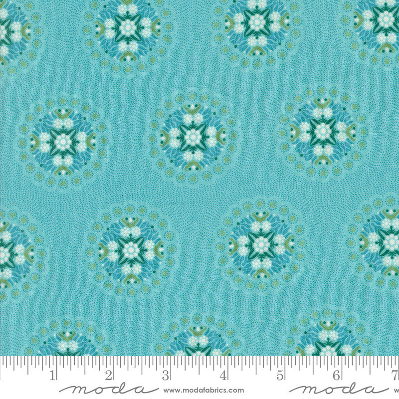 Sunday Brunch Crepe Mint Tea Yardage by BasicGrey for Moda Fabrics | 30752 15