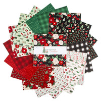 Evergreen Wishes 10" Stacker by Traci Reed for Riley Blake Designs | 42 Pcs | 10-17810-42