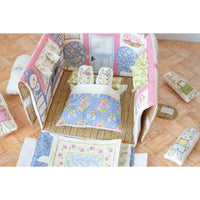 PRESALE My Secret Garden Garden Bunny Cottage Panel Cloud by Stacy Iest Hsu for Moda Fabrics | 20989 11