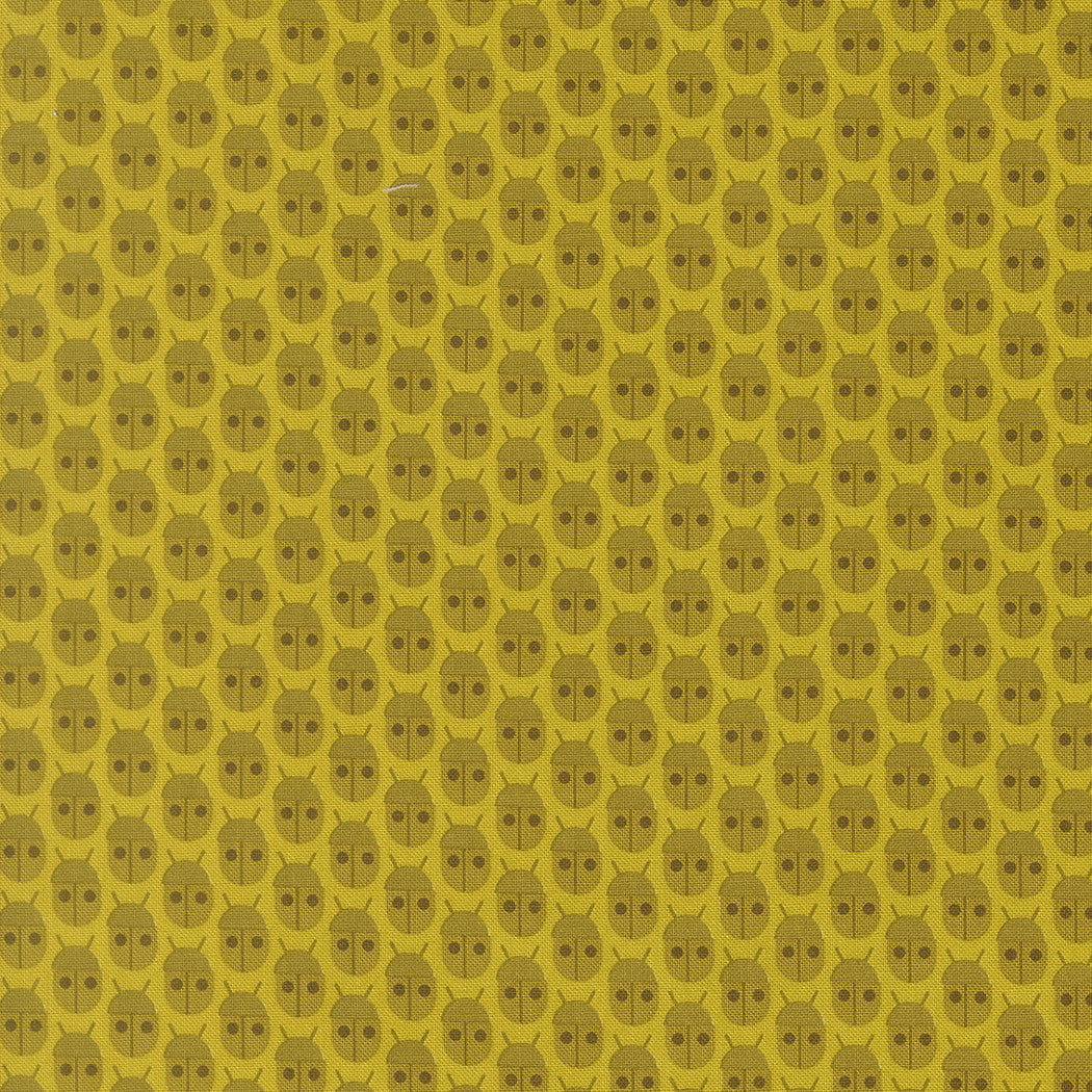 PRESALE Popcorn Little Bugs Citrine Yardage by Elizabeth Hartman for Moda Fabrics | 51280 14
