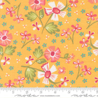 PRESALE In The Garden Garden Flowers Goldenrod Yardage by Corey Yoder for Moda Fabrics| 29230 18