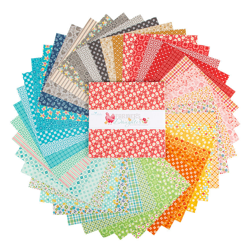 Farmers Daughter 10" Stacker by Lori Holt of Bee in My Bonnet | 42 Pcs | 10-17160-42