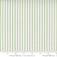 Nantucket Summer Stripe Cream Grass Yardage by Camille Roskelley for Moda Fabrics | 55267 26