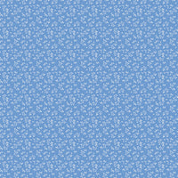 PRESALE Penelope Mini Stems Blue Yardage by My Mind's Eye for Riley Blake Designs | C16646-BLUE