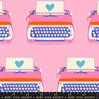 Best Day Ever Typewriters Posy Yardage by Melody Miller for Ruby Star Society | RS0104 14