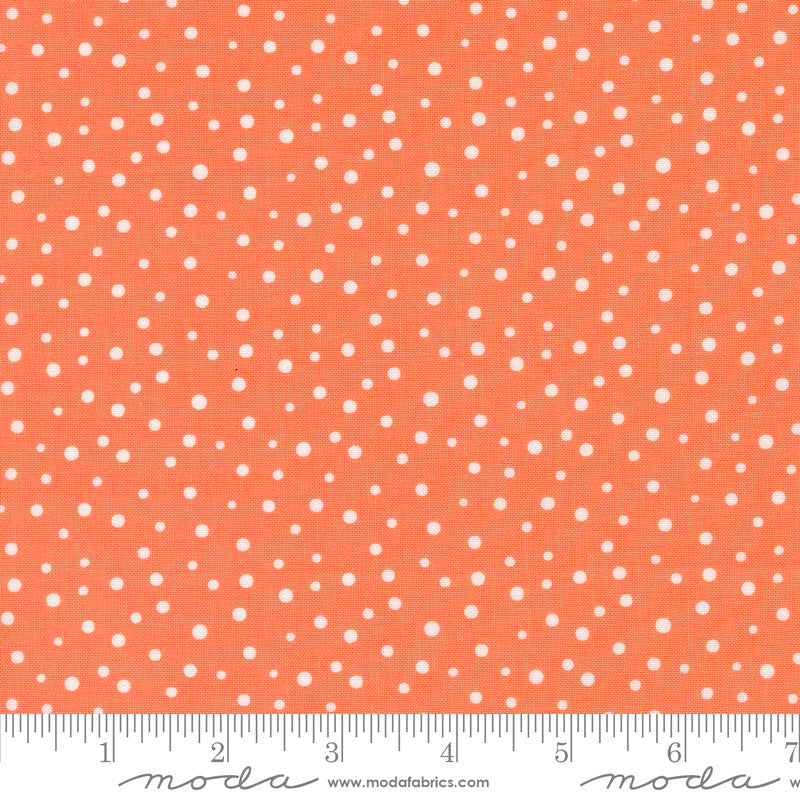 Cali & Co Dottie Dot Melon Yardage by Corey Yoder for Moda Fabrics | 29196 34